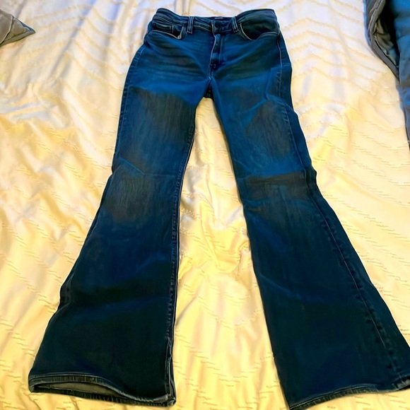 HUDSON JEANS Holly dark wash high waisted flare 28 - Picture 2 of 8